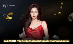 Sacasino ทำไมถึงเป็นตัวเลือกอันดับต้นสำหรับนักพนันออนไลน์